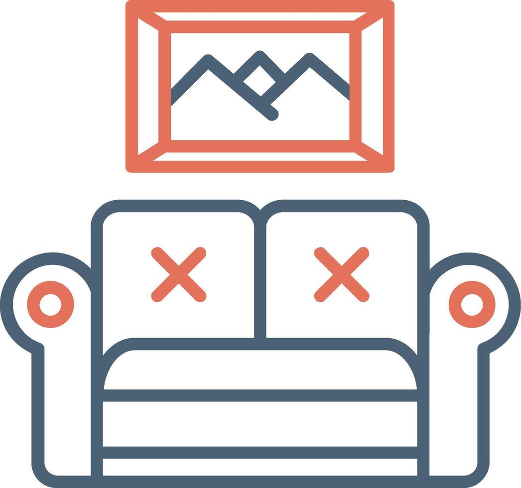 Sofa Vector Icon