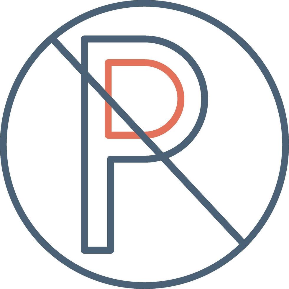 Parking Sign Vector Icon