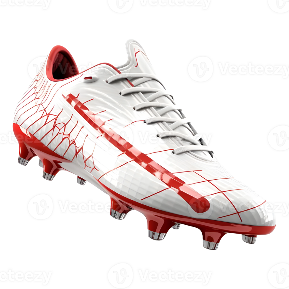 AI generated 3D Rendering of a Soccer Shoes Pair on Transparent Background - Ai Generated png