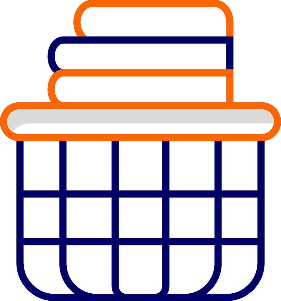 Laundry Basket Vector Icon