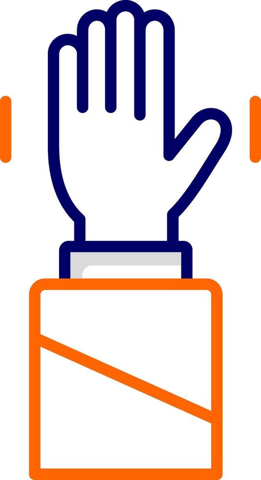 Hand Up Vector Icon
