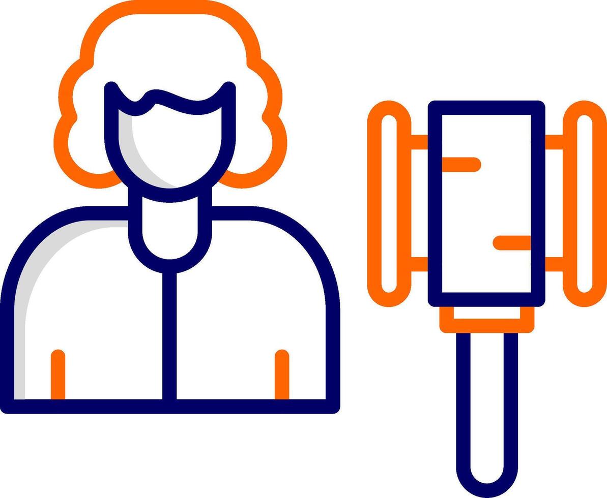 Judge Vector Icon