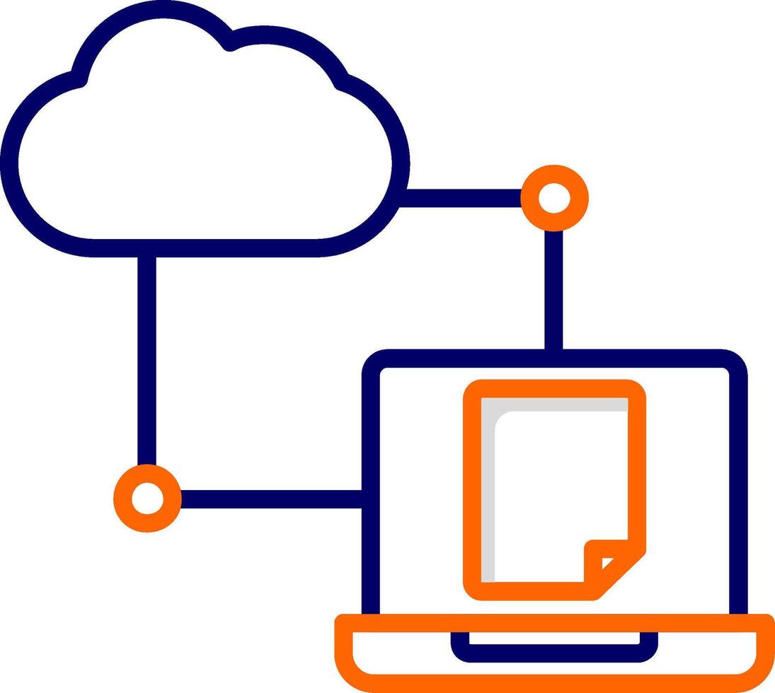 icono de vector de transferencia de datos