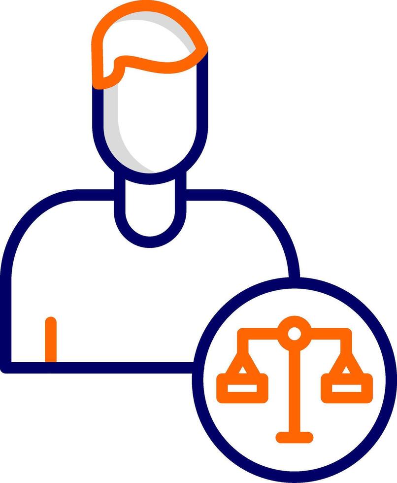 Lawyer Vector Icon