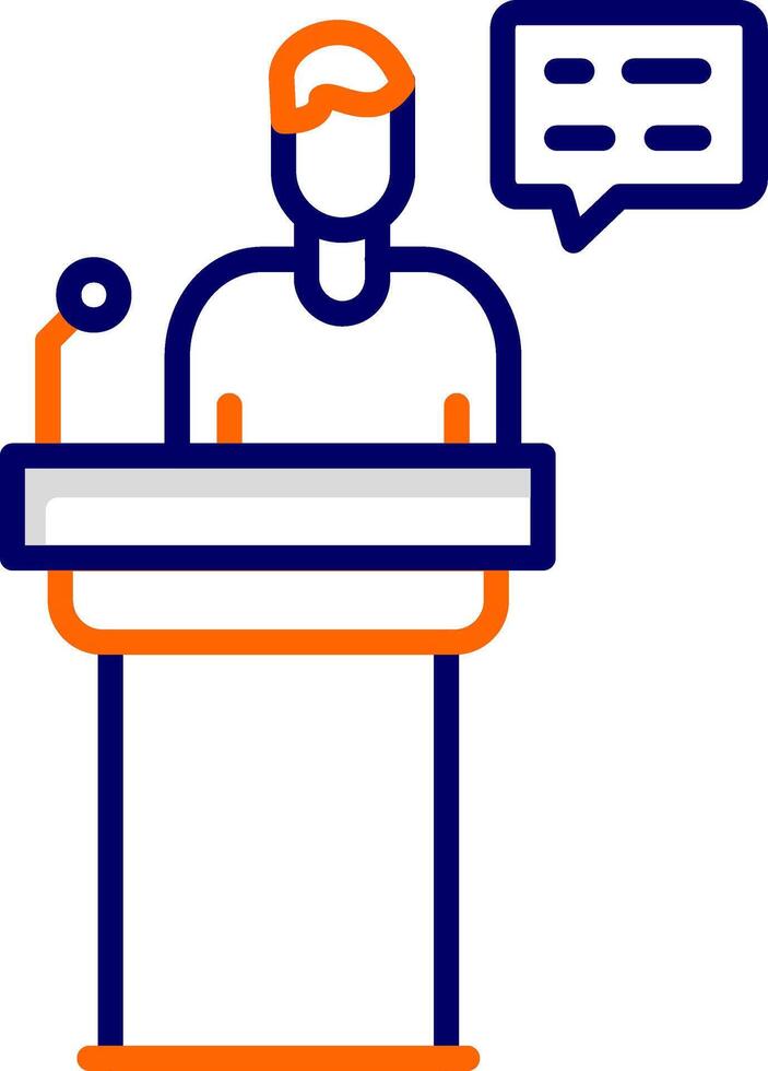 Speech Vector Icon