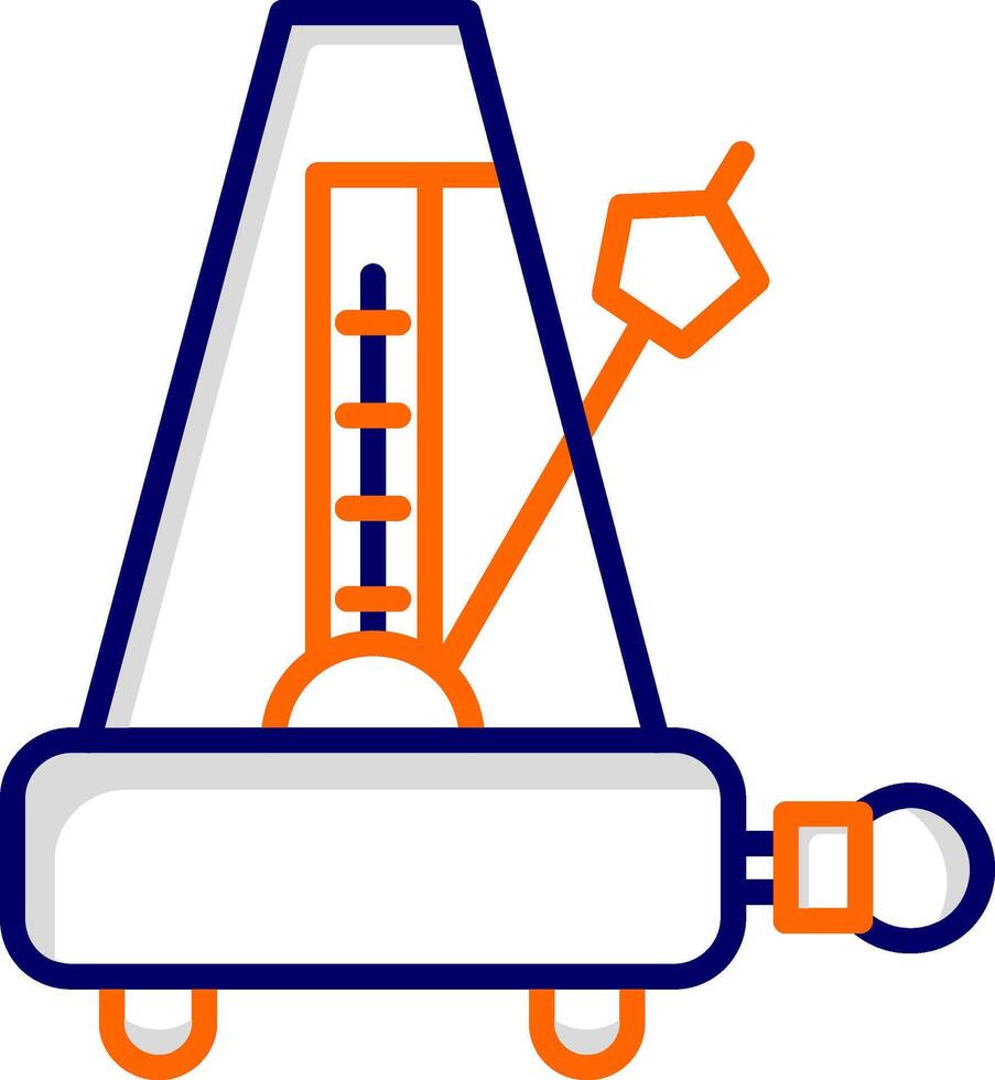 icono de vector de metrónomo