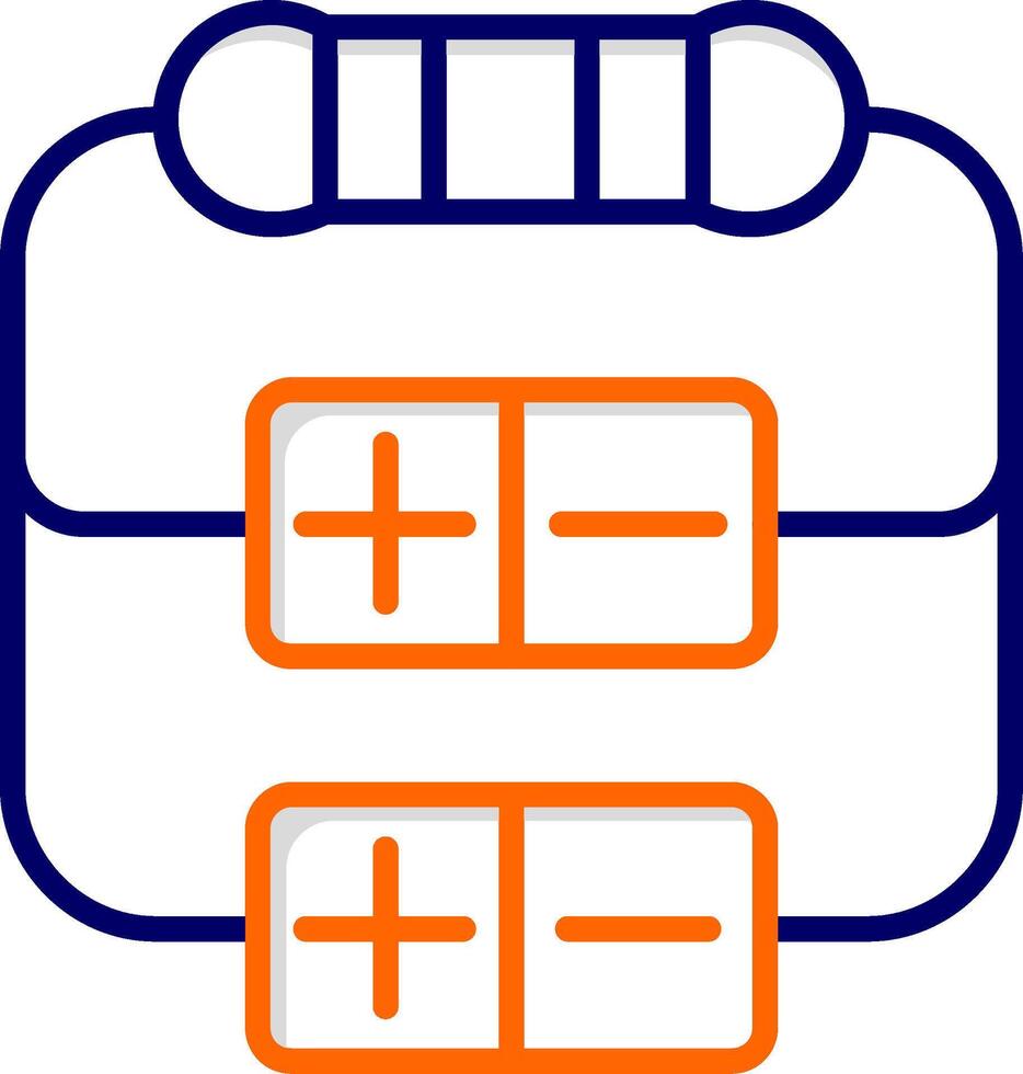 Resistor Vector Icon