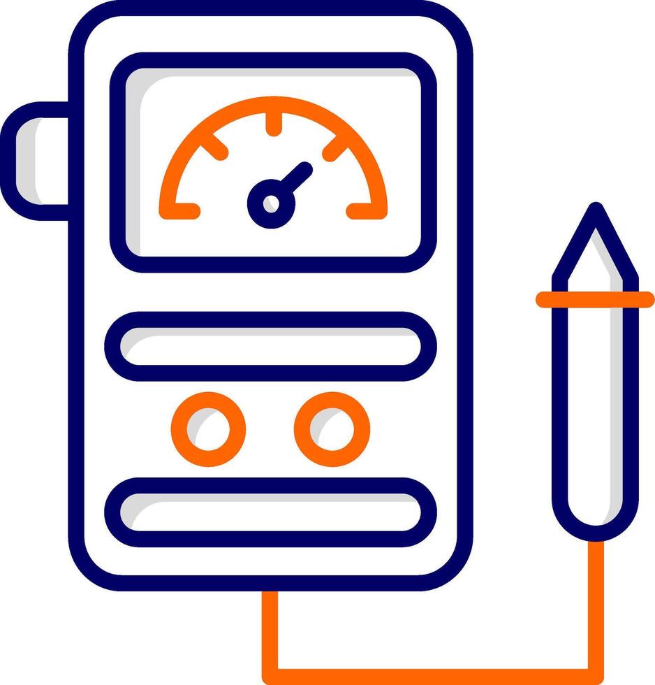 Voltmeter Vector Icon