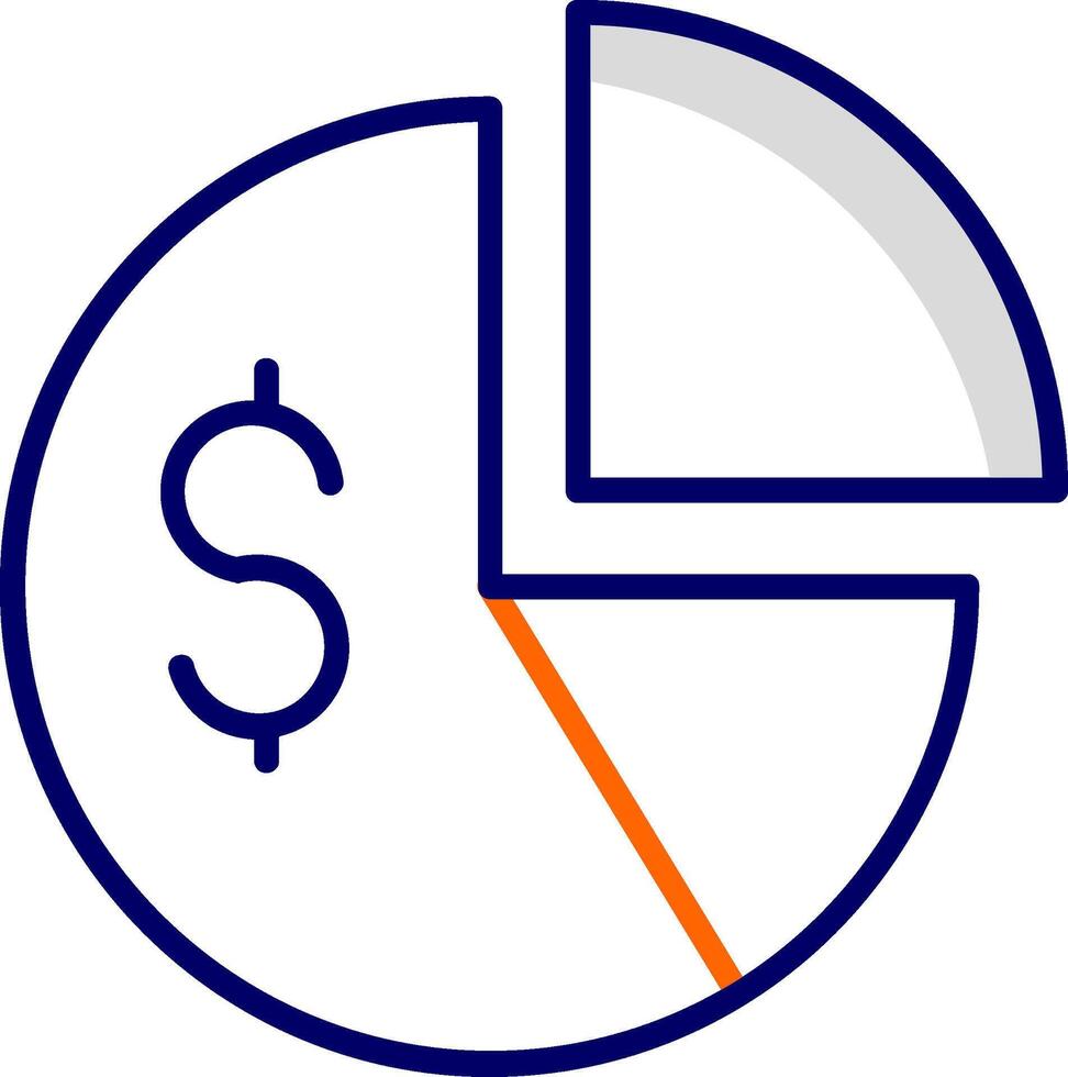 Pie Chart Vector Icon