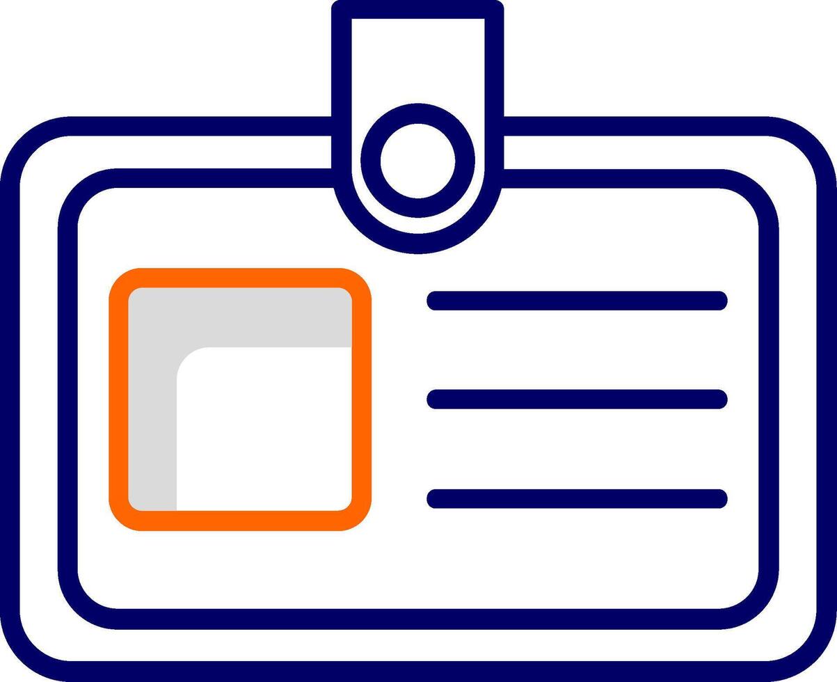 Identification Card Vector Icon