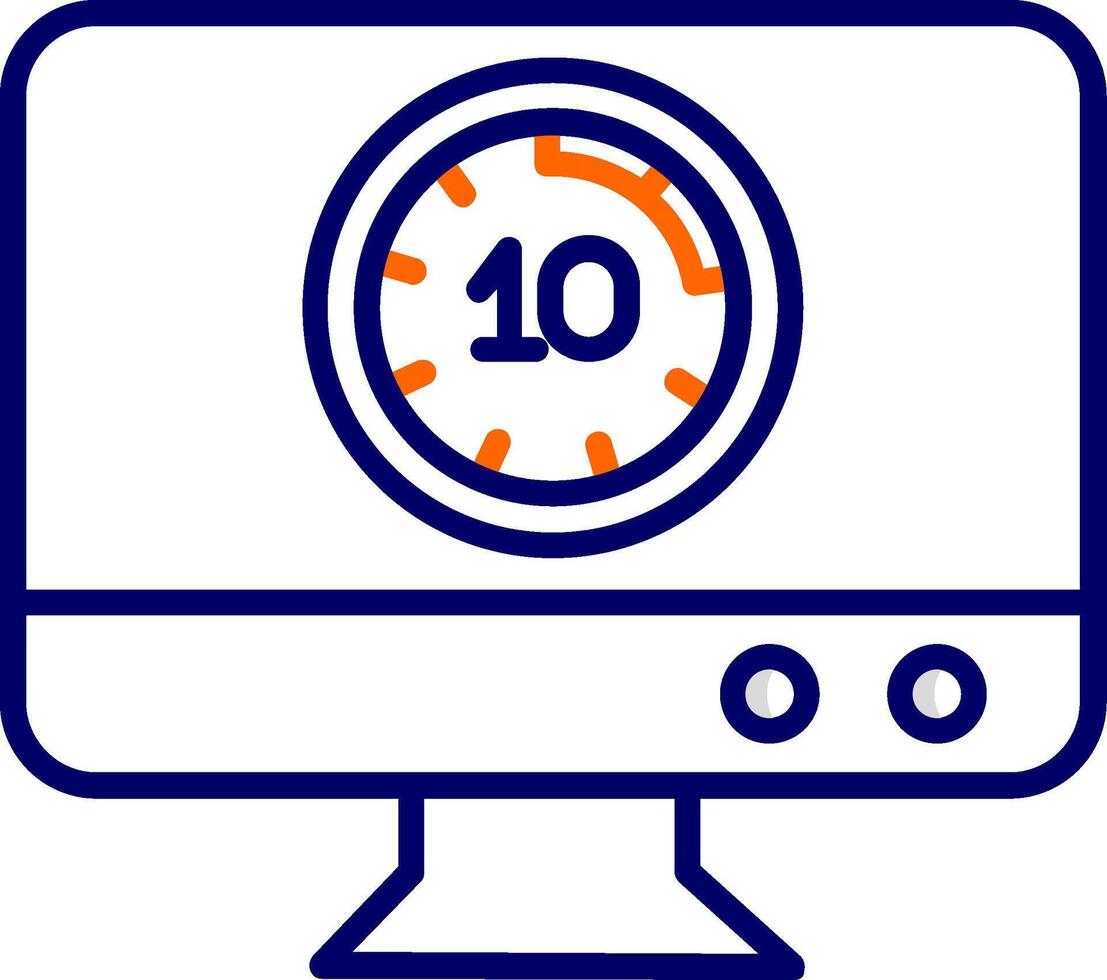 Monitor Vector Icon