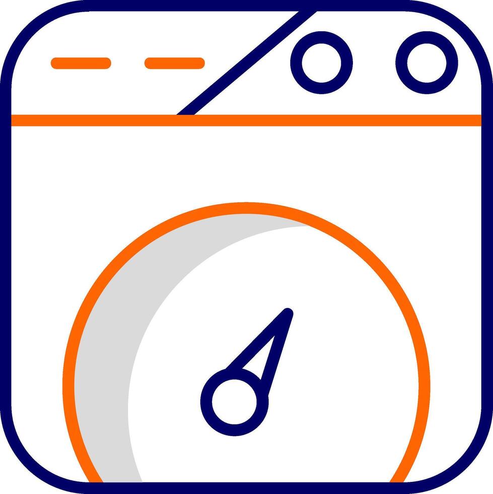 Speed Test Vector Icon