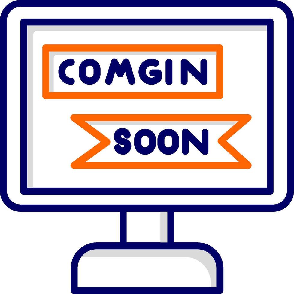 Coming Soon Vector Icon