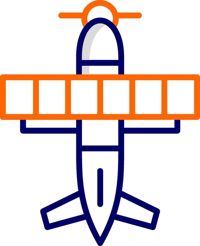 Biplane Vector Icon