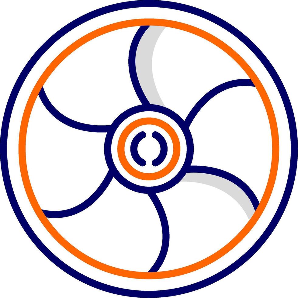 icono de vector de turbina