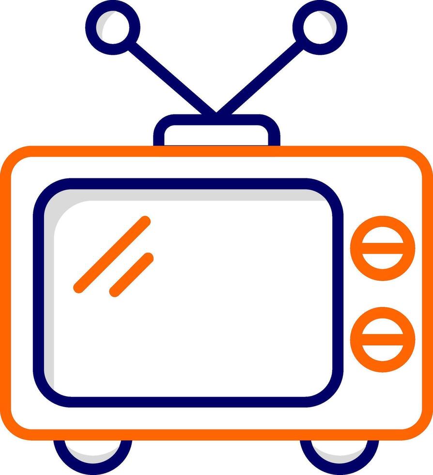 icono de vector de television