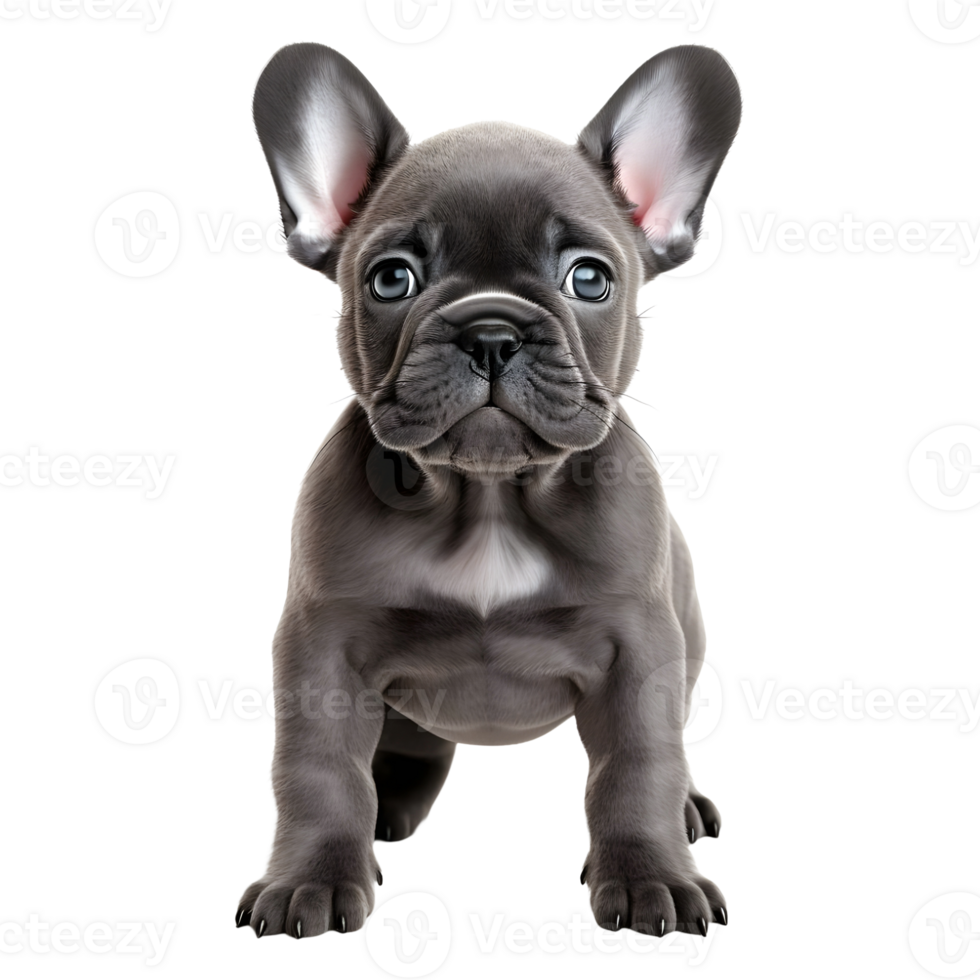 AI generated 3D Rendering of a Dog on Transparent Background - Ai Generated png