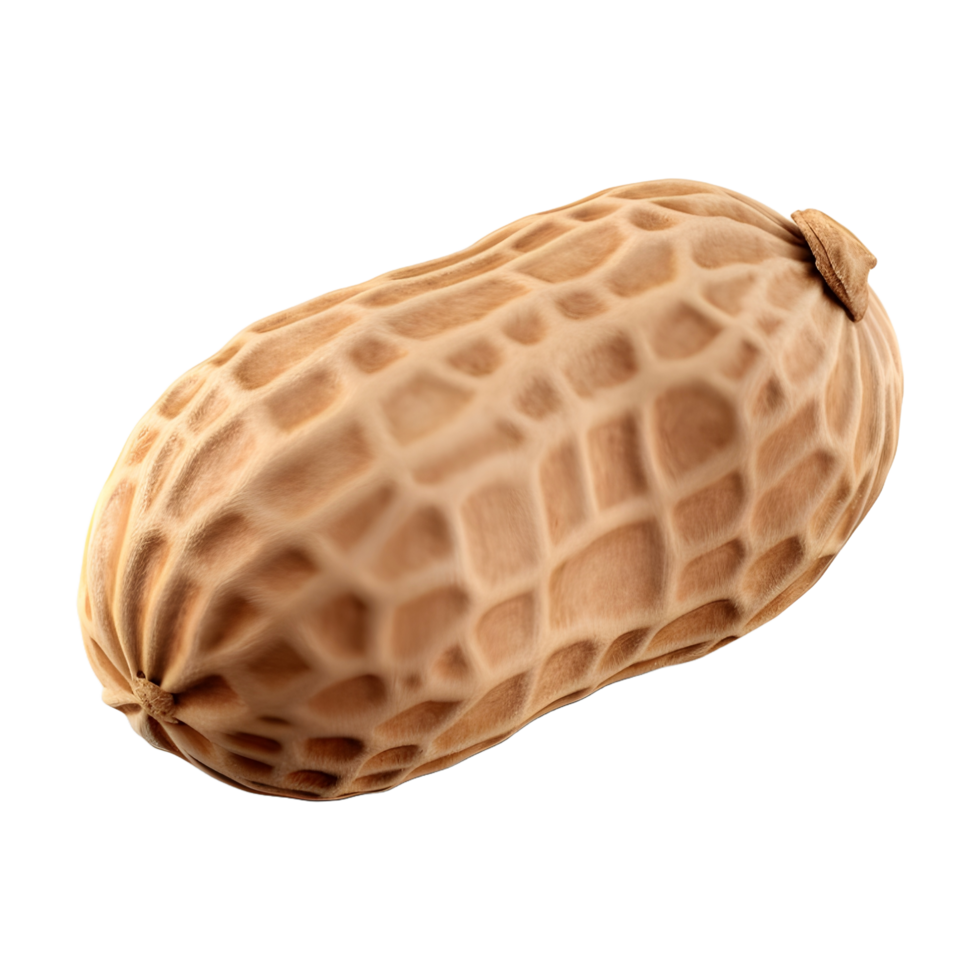 AI generated 3D Rendering of a Peanuts on Transparent Background - Ai Generated png