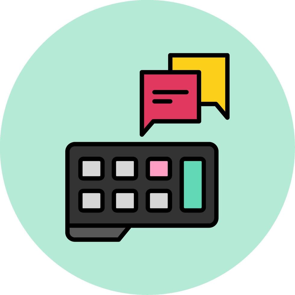 Keyboard Vector Icon