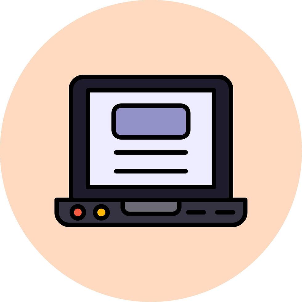 Laptop Vector Icon