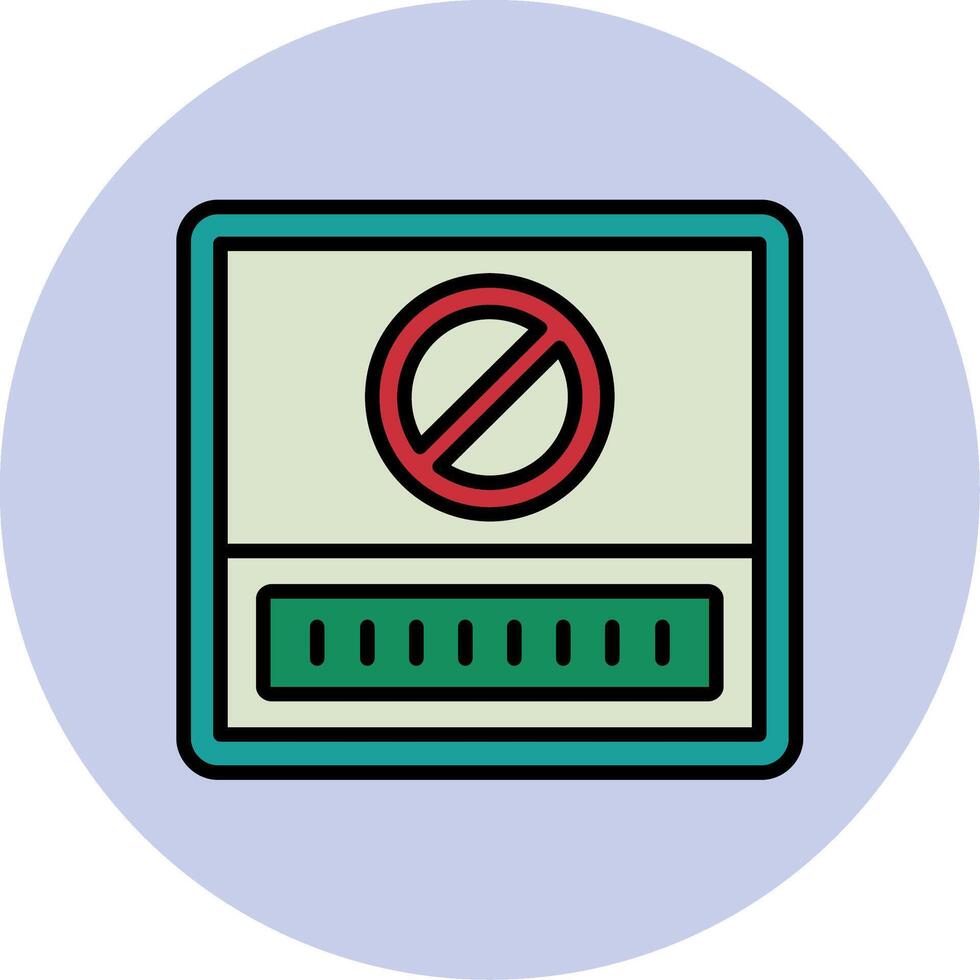 Stop Vector Icon