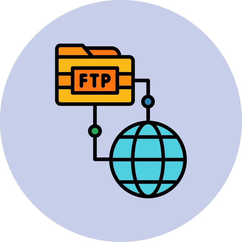 Ftp Vector Icon