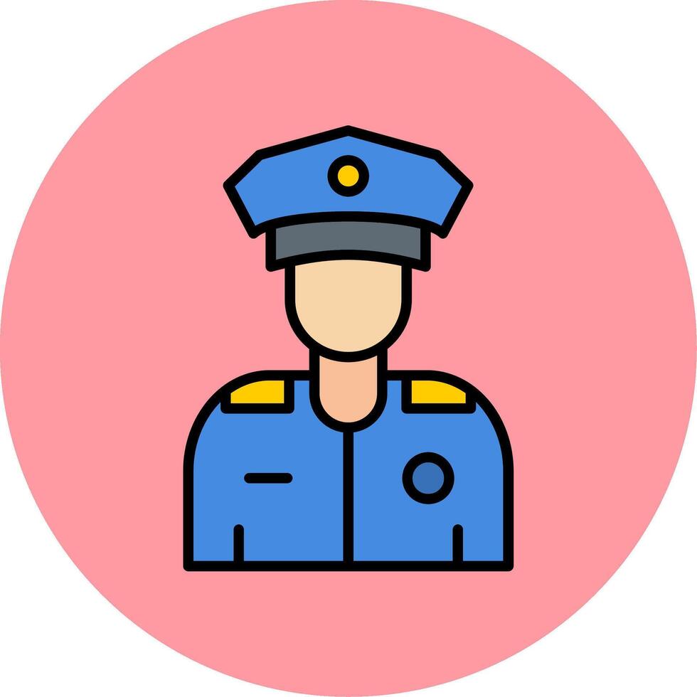 Policeman Vector Icon