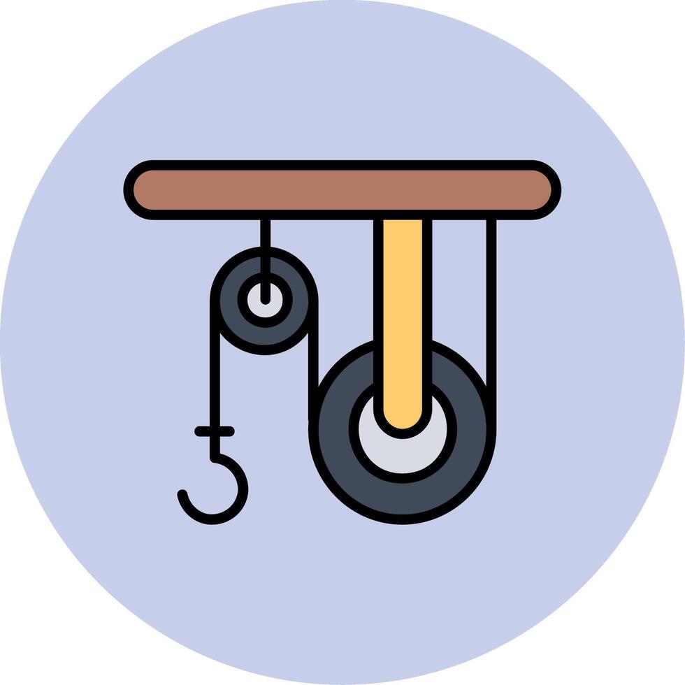 Pulley Vector Icon