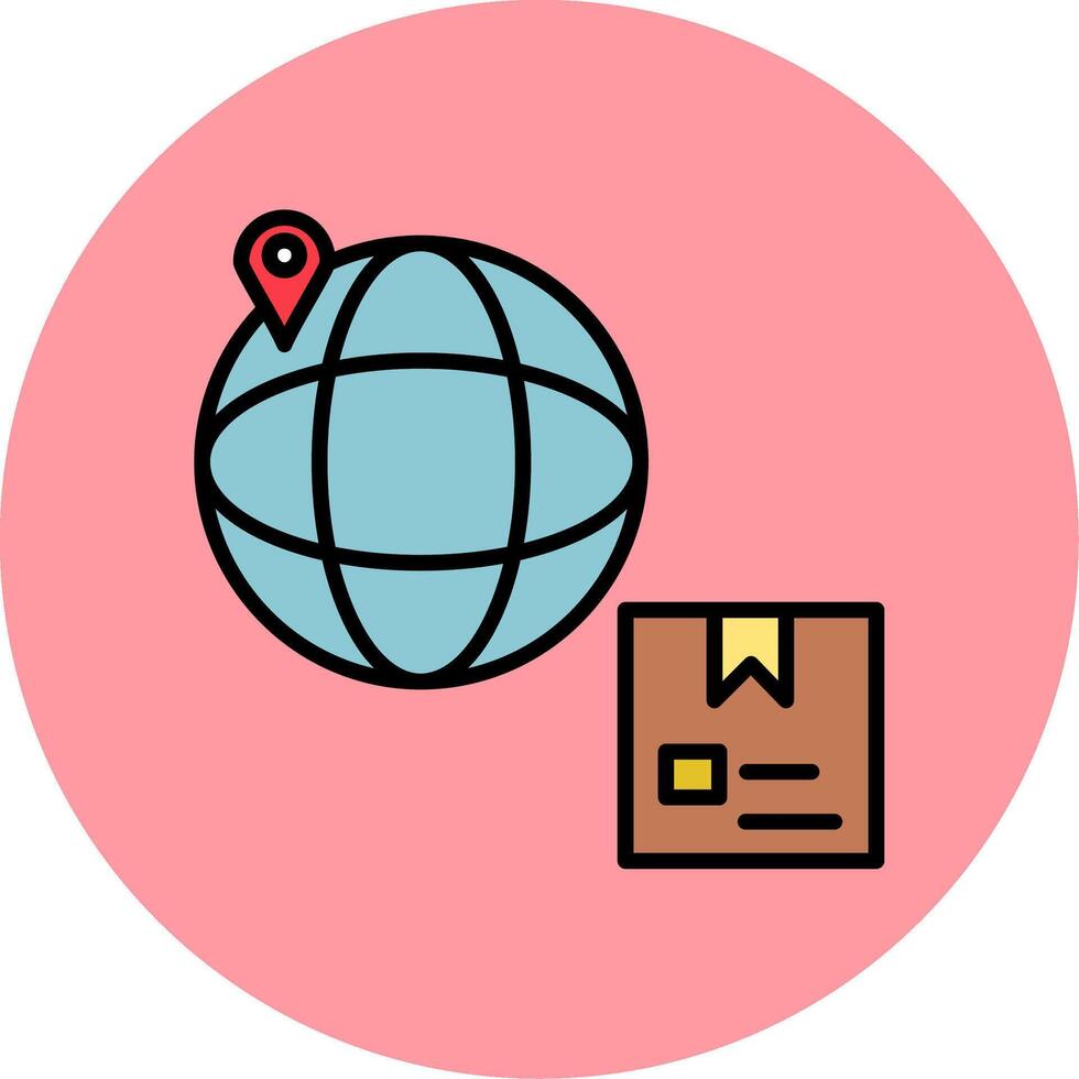 Worldwide Shipping Vector Icon