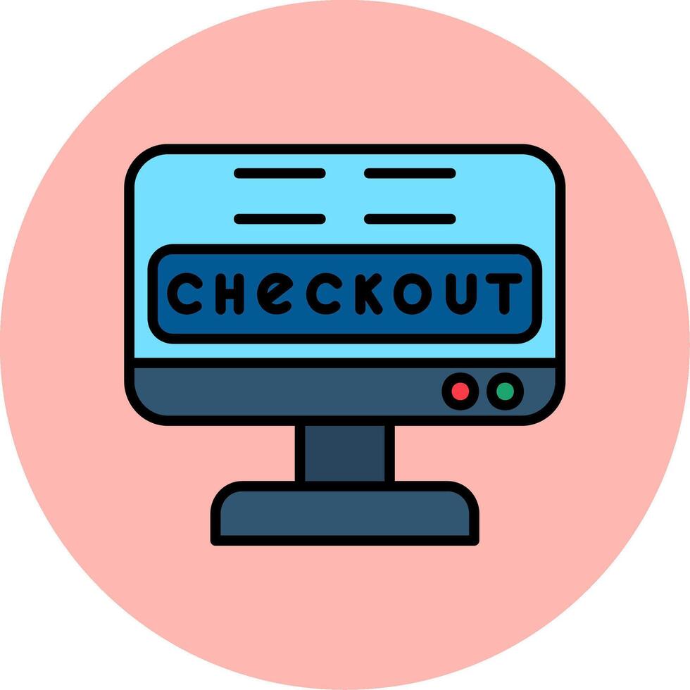 Checkout Vector Icon