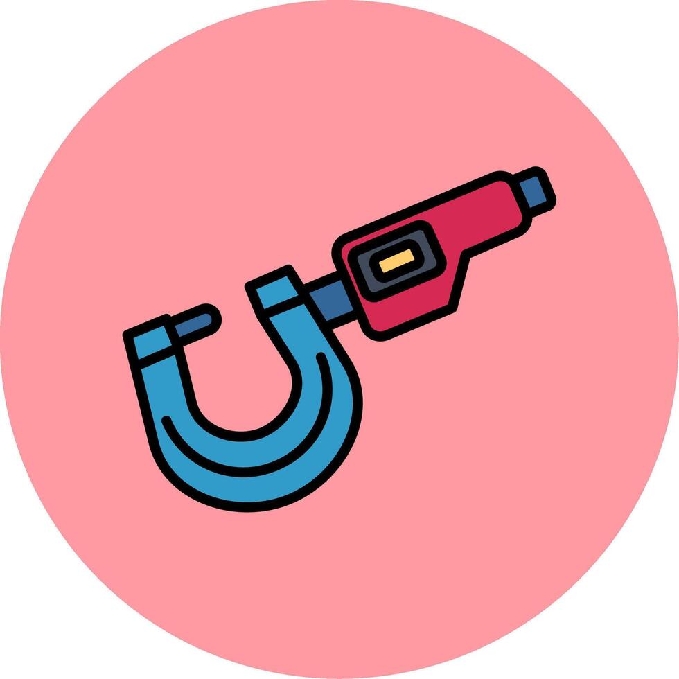 Micrometer Vector Icon