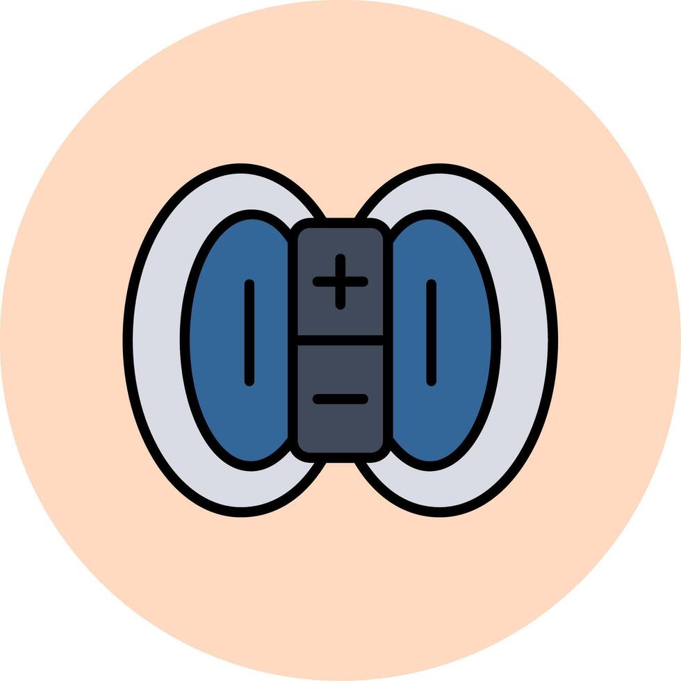 Magnetic Field Vector Icon