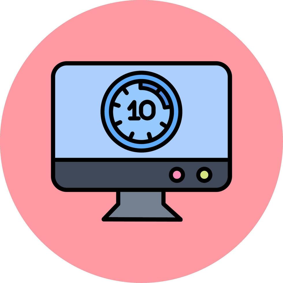 Monitor Vector Icon