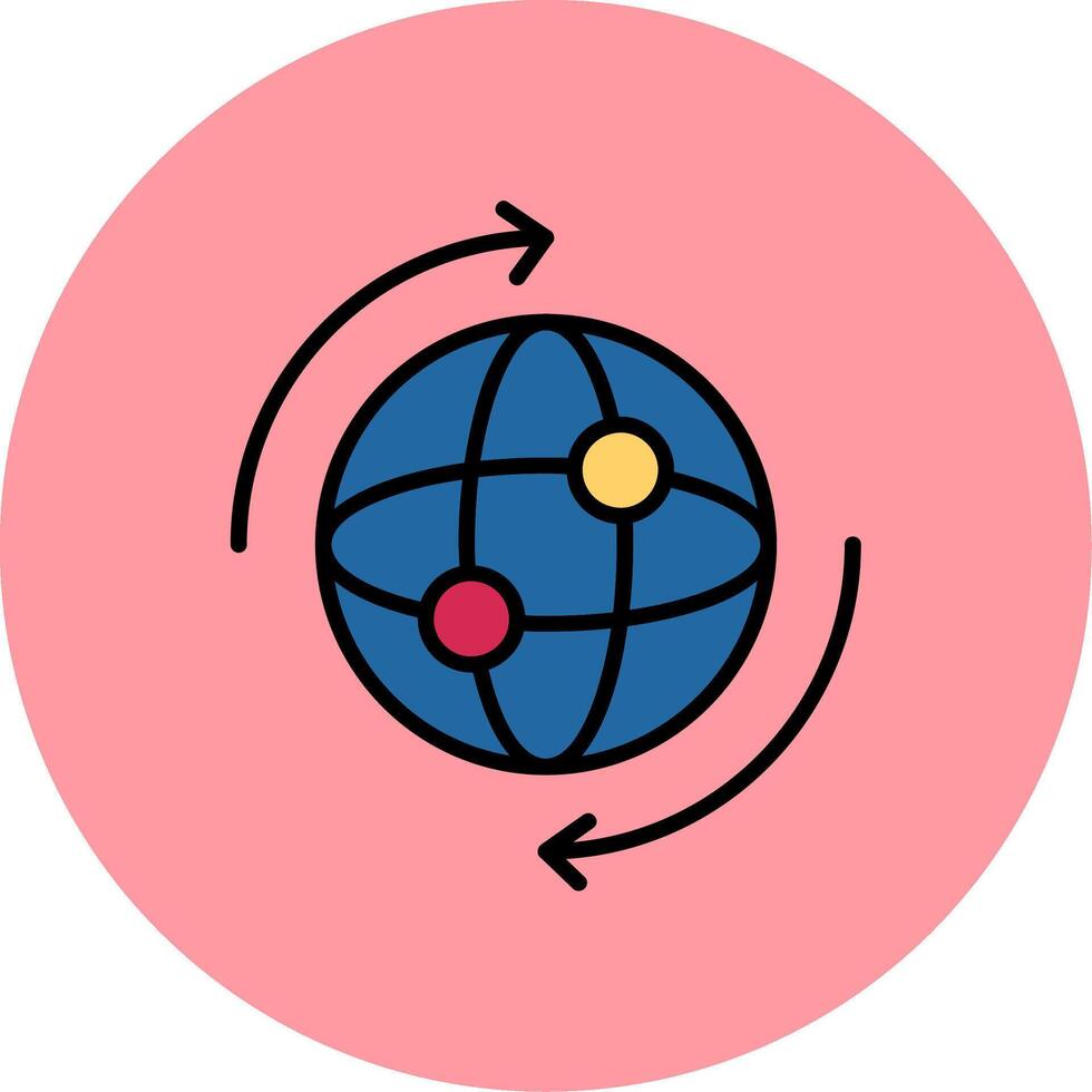 Worldwide Vector Icon