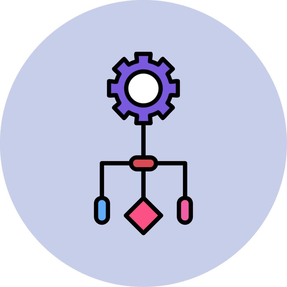 Workflow Vector Icon