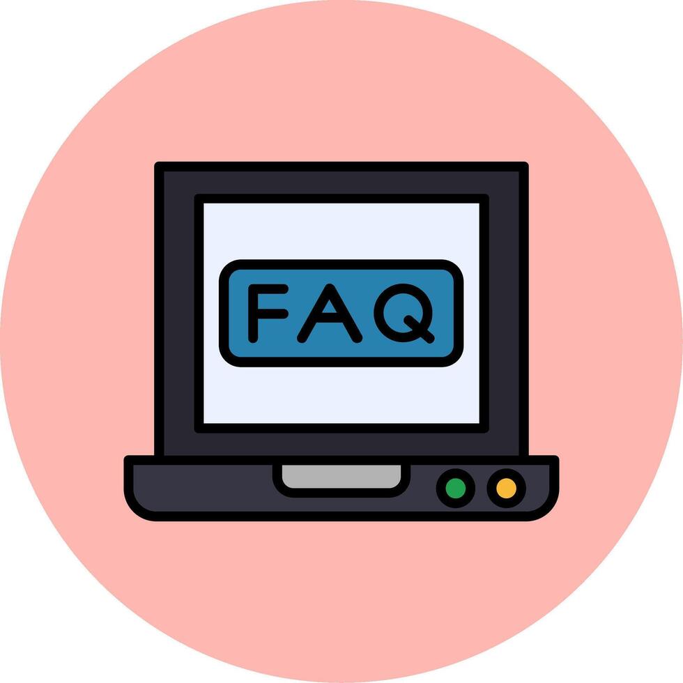 Faq Vector Icon