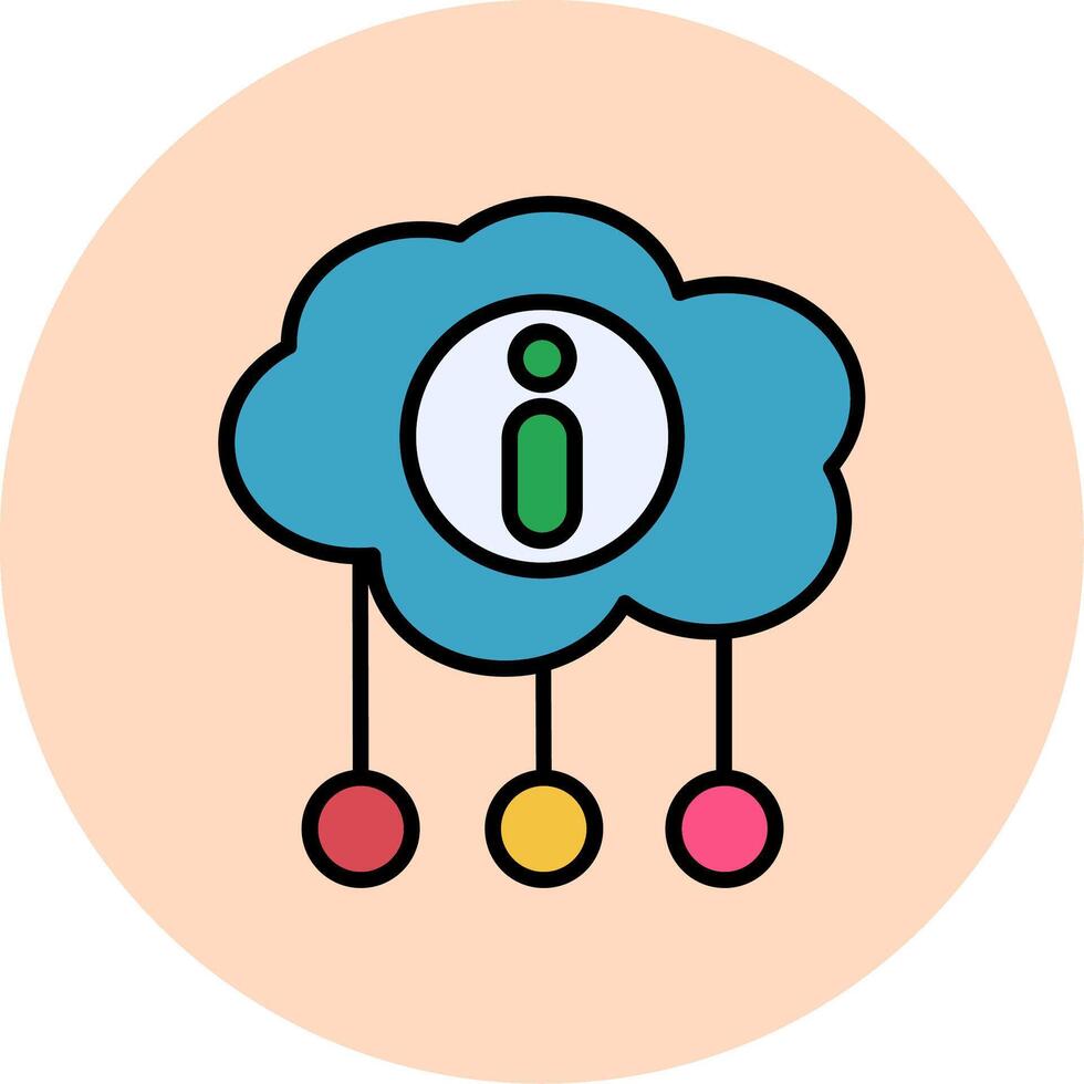 Cloud Computing Vector Icon