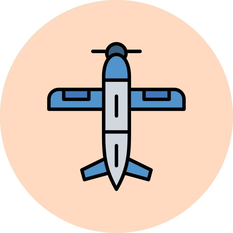 Monoplane Vector Icon