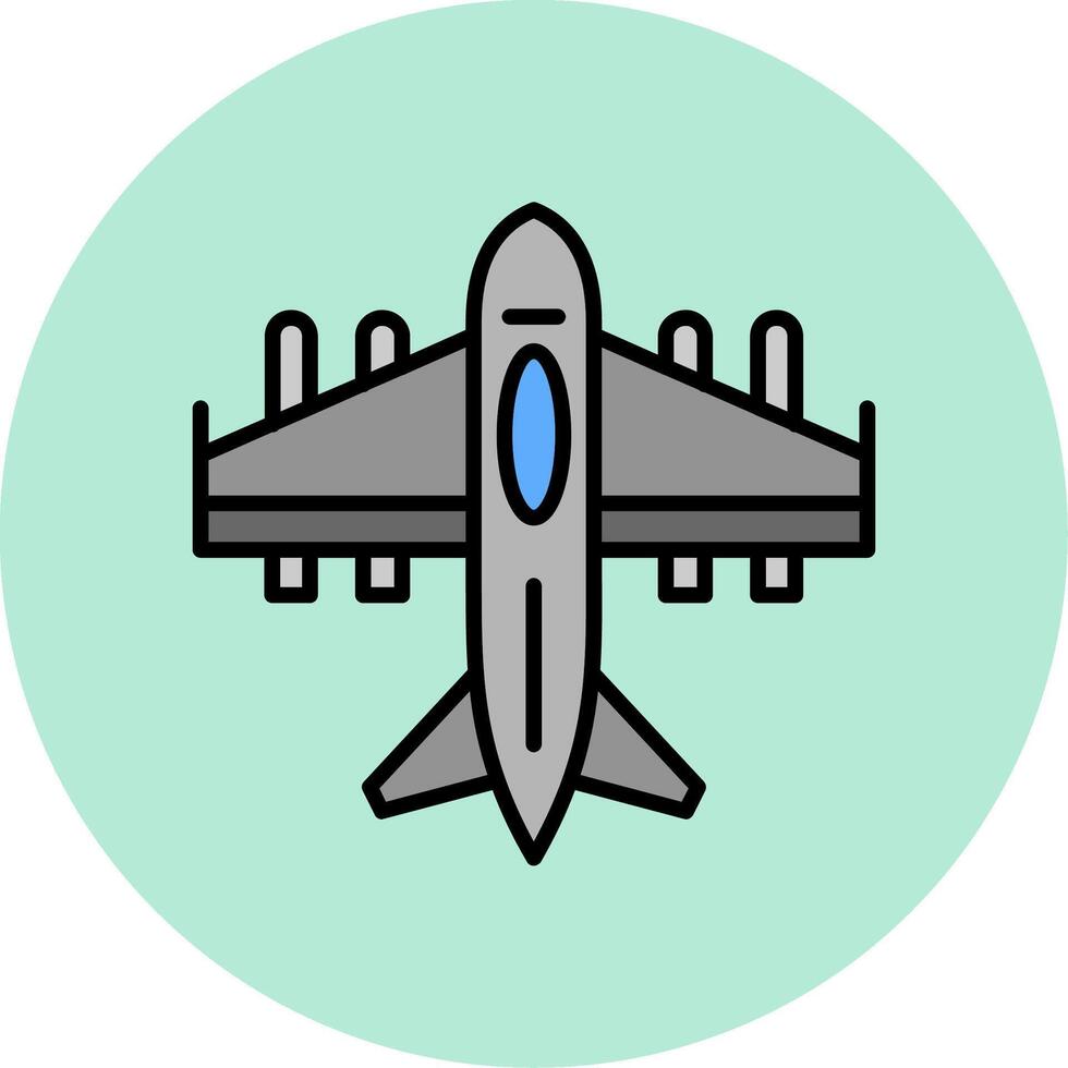 Jet Vector Icon