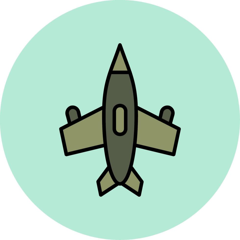 aeronave vector icono