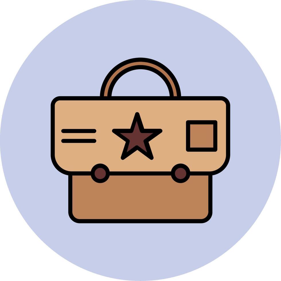 icono de vector de bolsa