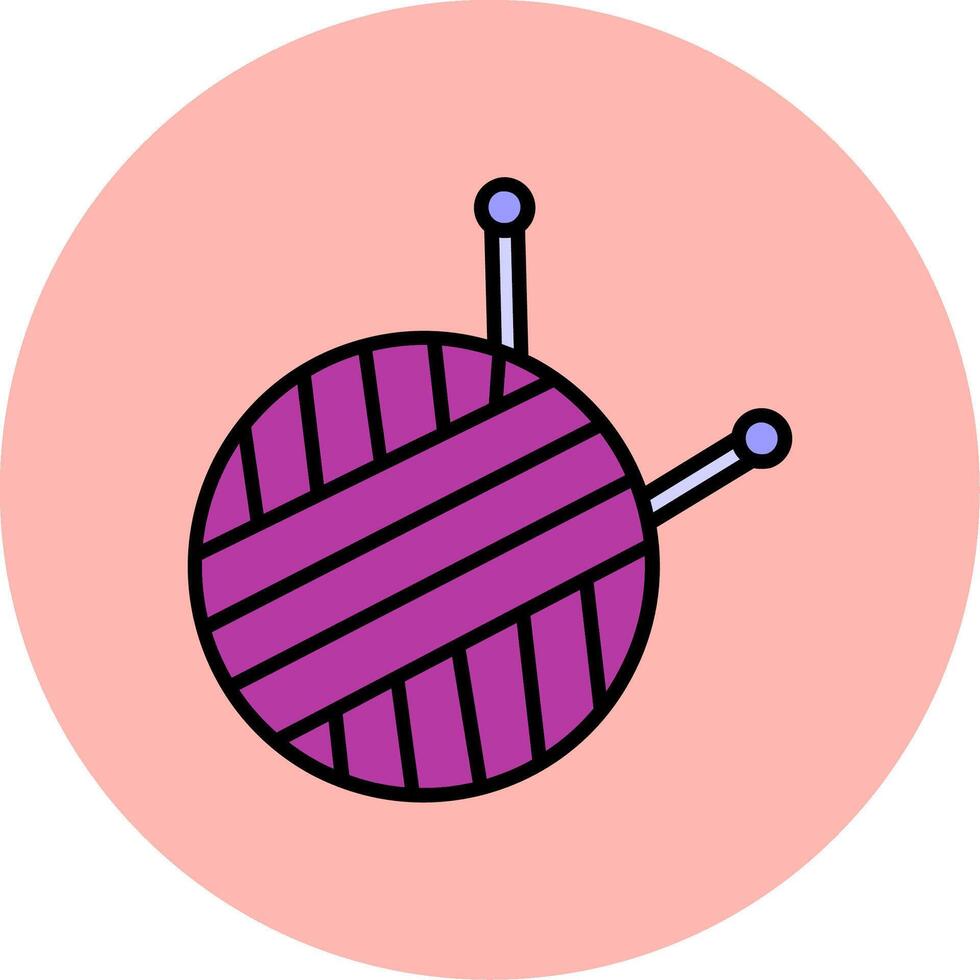 Knitting Vector Icon