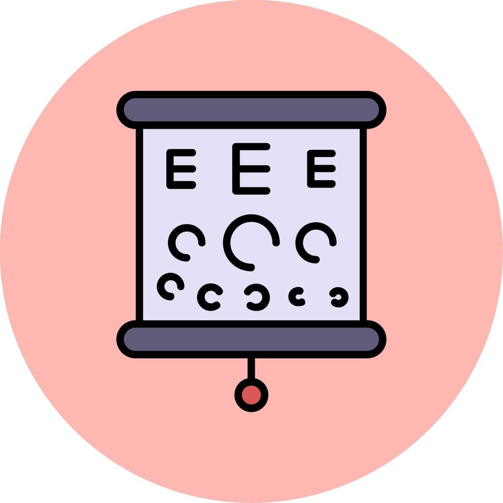 Eye Test Vector Icon