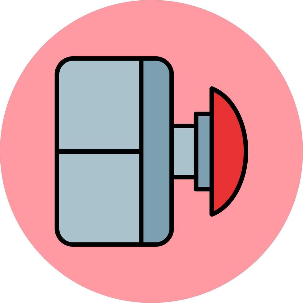 Emergency Button Vector Icon