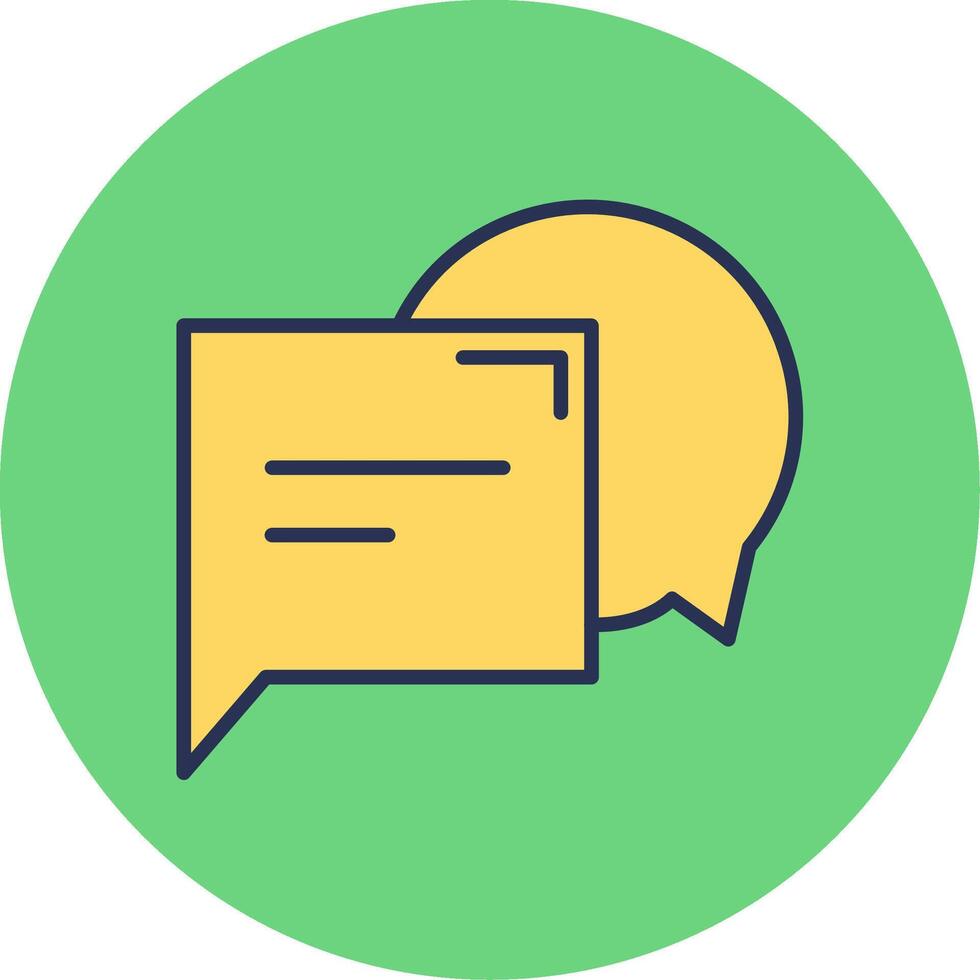 Speech Bubbles Vector Icon