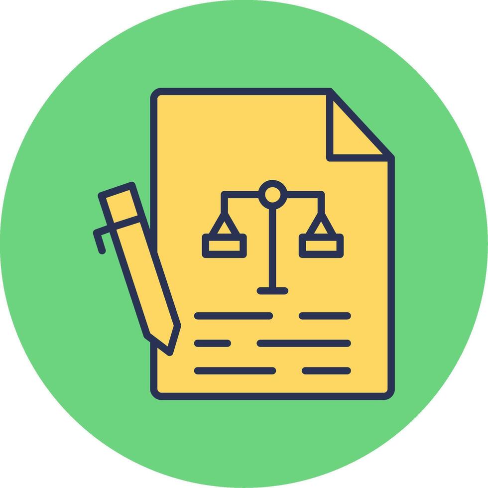 Contract Vector Icon