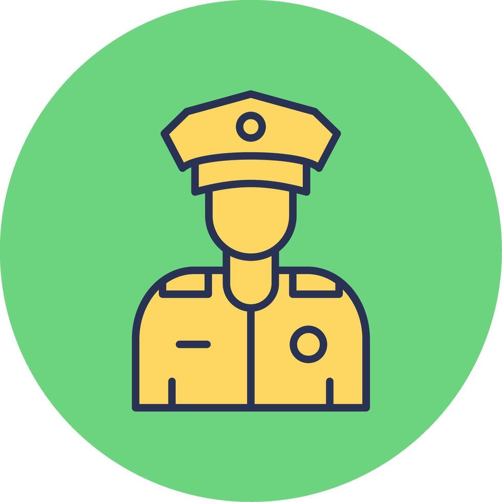 Policeman Vector Icon