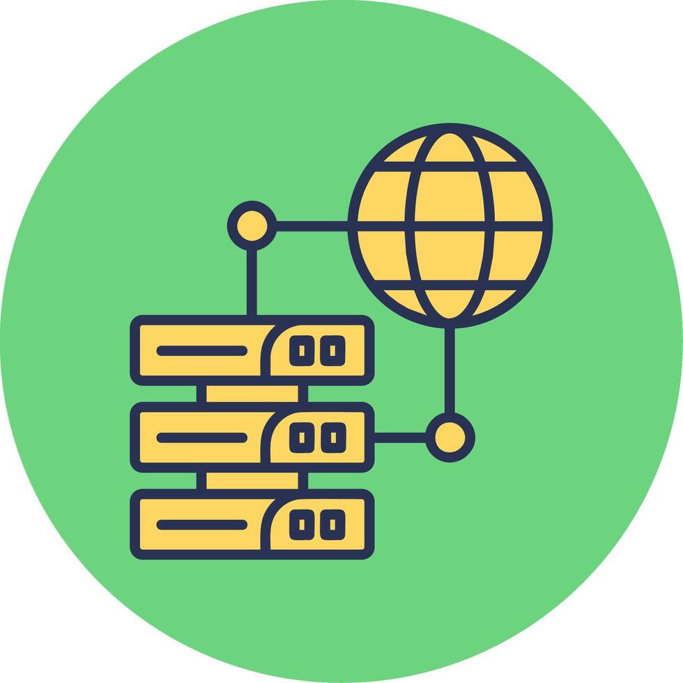 Web Hosting Vector Icon
