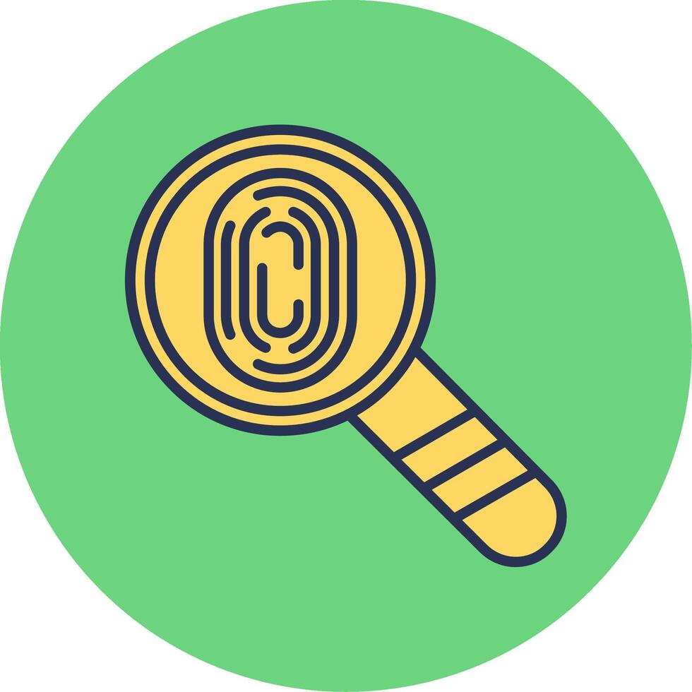 Fingerprint Vector Icon