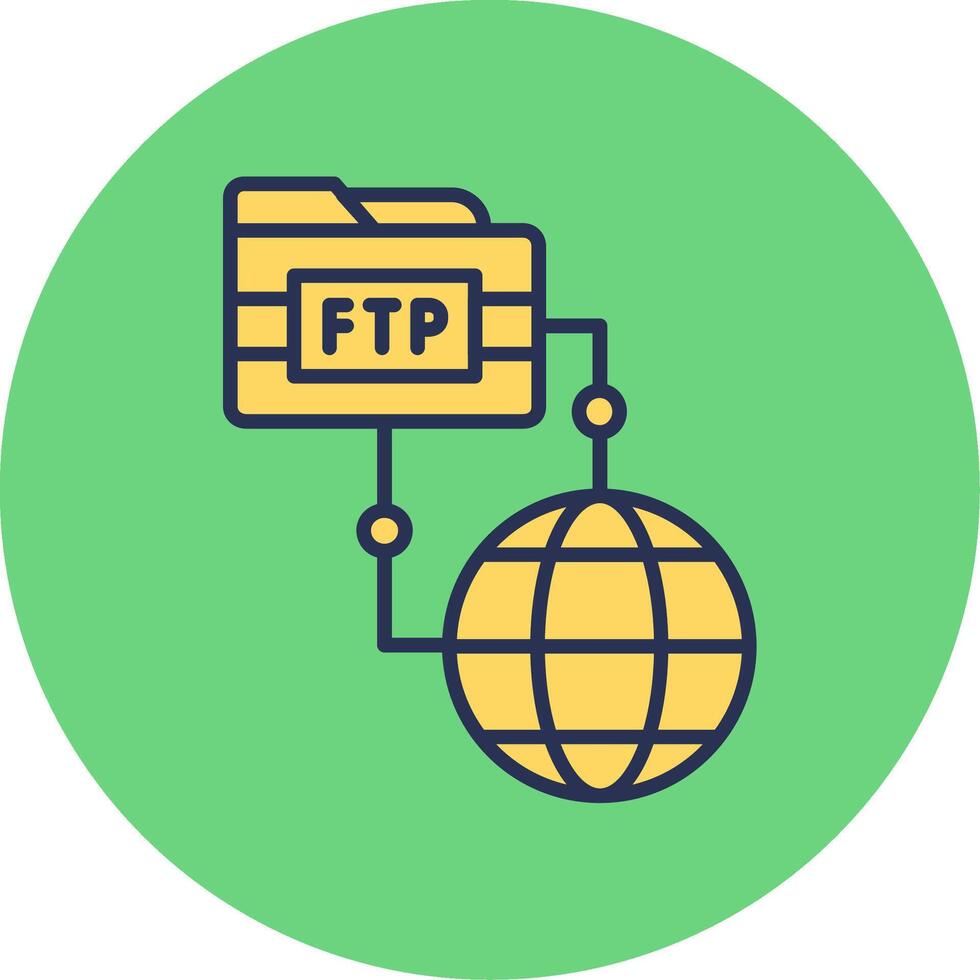 Ftp Vector Icon